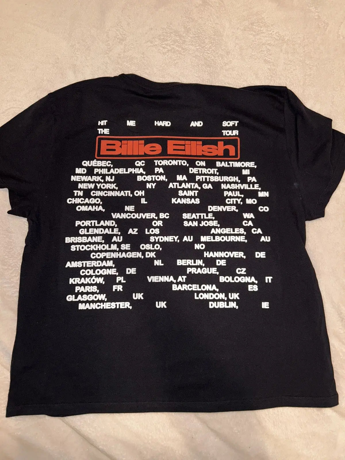 Camisa Billie 32 Tour