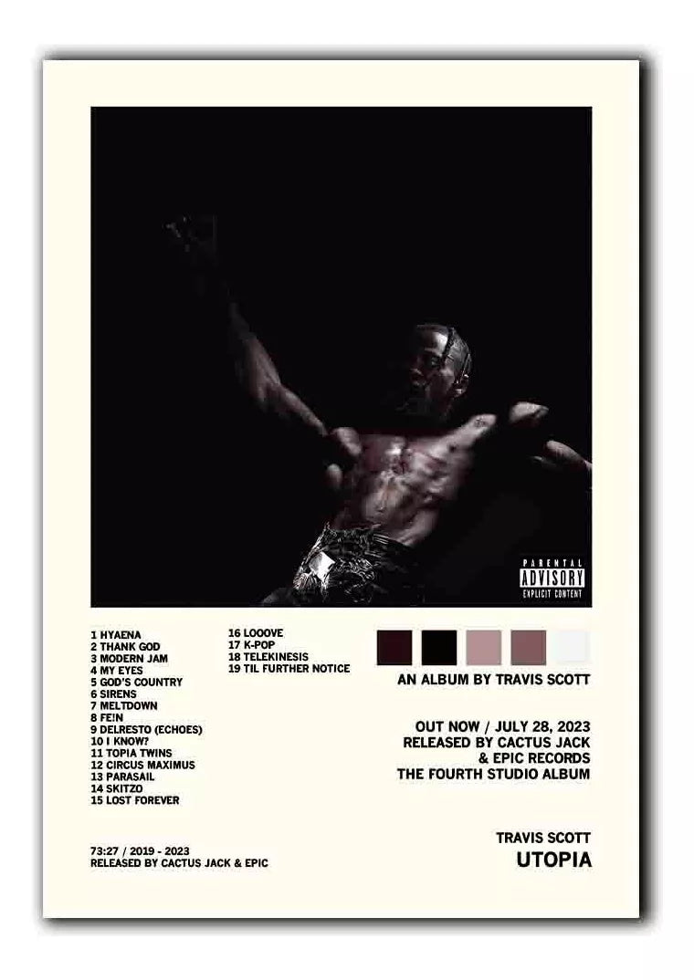 Marcos Travis Scott 47x32 cm