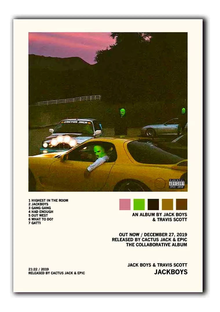 Marcos Travis Scott 47x32 cm