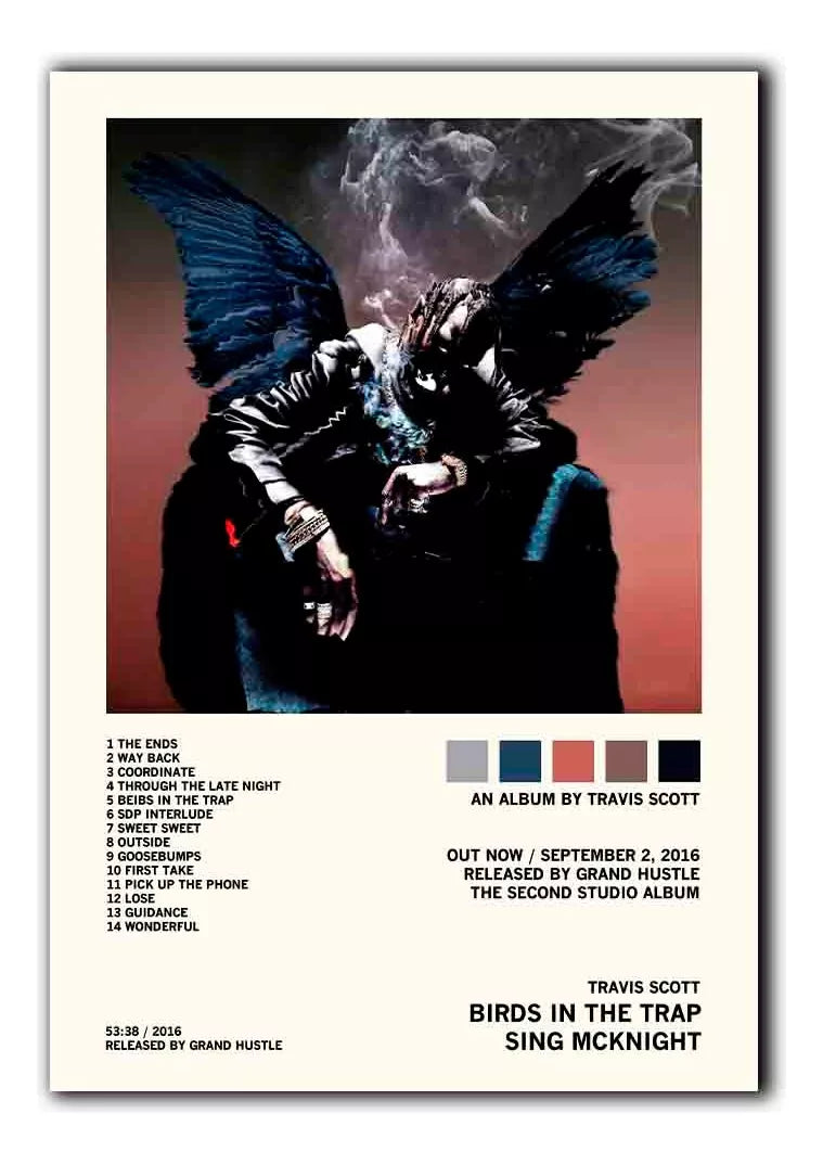 Marcos Travis Scott 47x32 cm