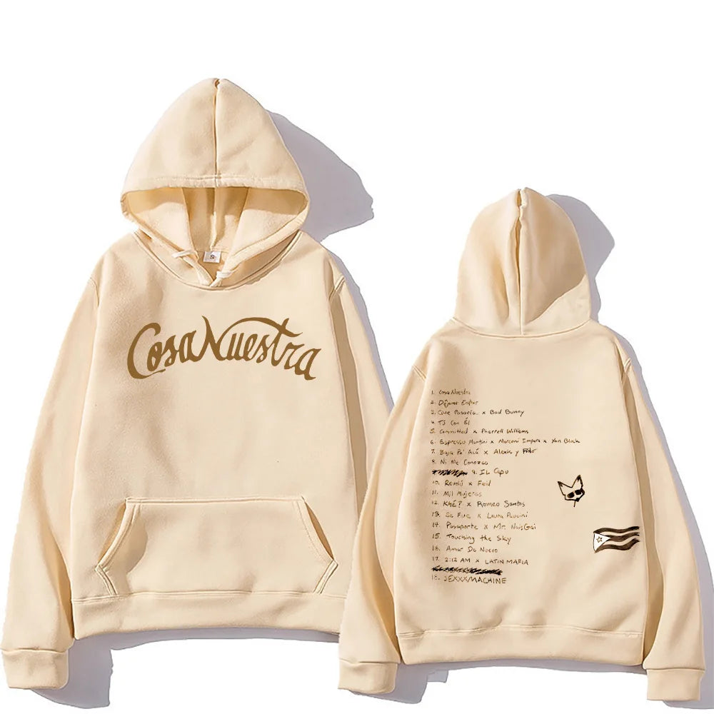 Sudadera Rauw Alejandro Cosa Nuestra Sudadera Rauw Alejandro