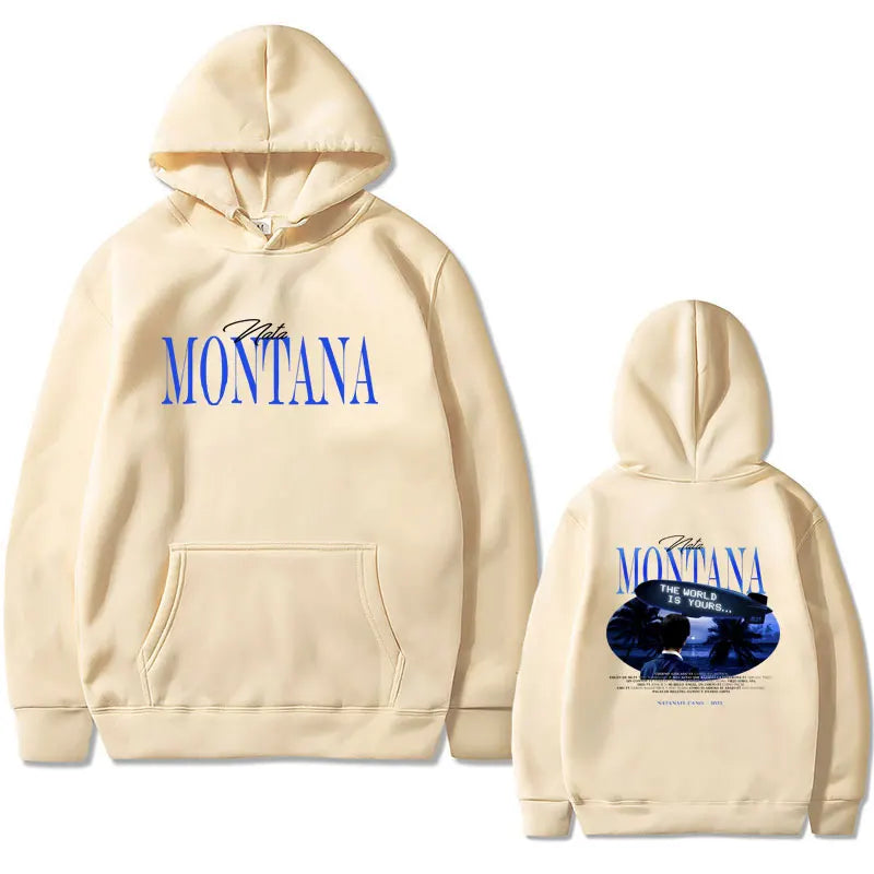 Hoodie Nata Montana The World Is Yours