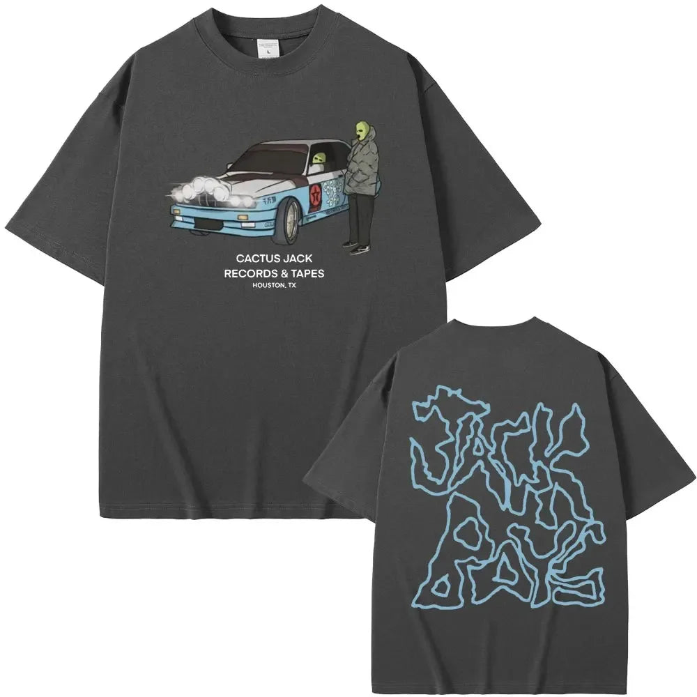Camisa CJ Records & Tapes