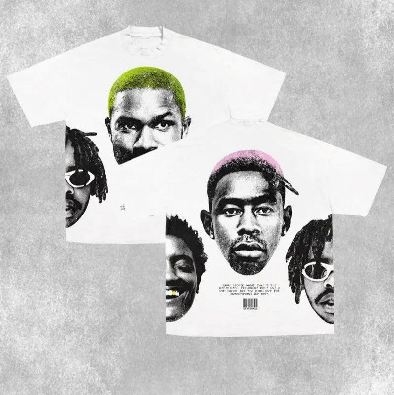 Camisa Kodak x Frank x Tyler x Uzi Odd Future