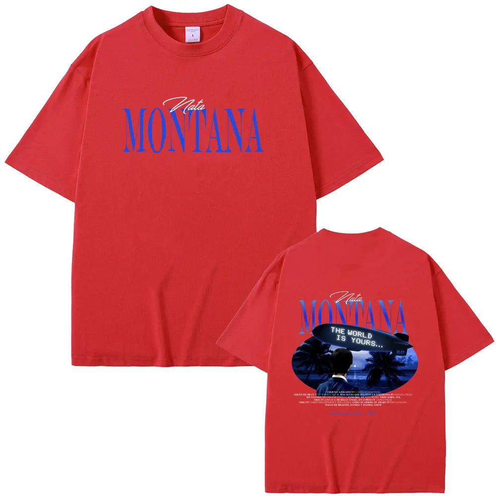 Camisa Nata Montana The World Is Yours