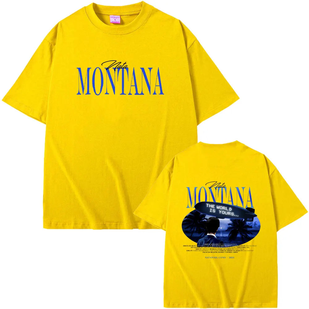 Camisa Nata Montana The World Is Yours
