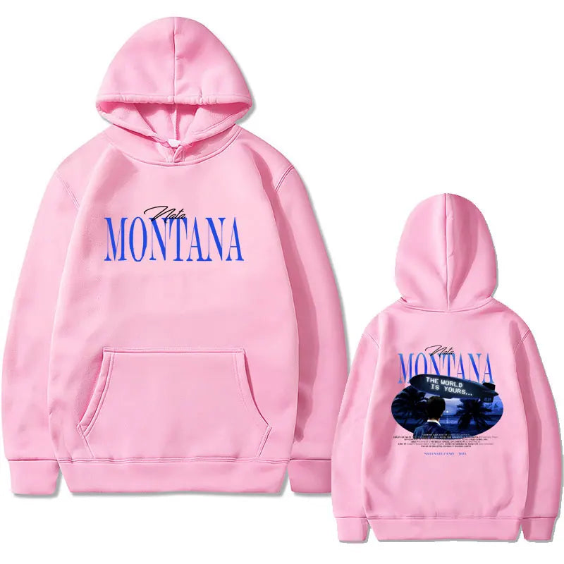 Hoodie Nata Montana The World Is Yours