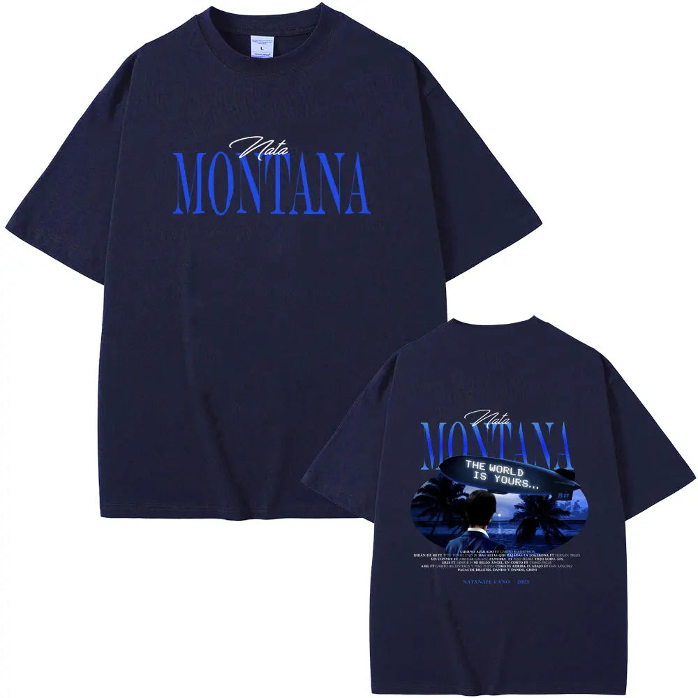 Camisa Nata Montana The World Is Yours