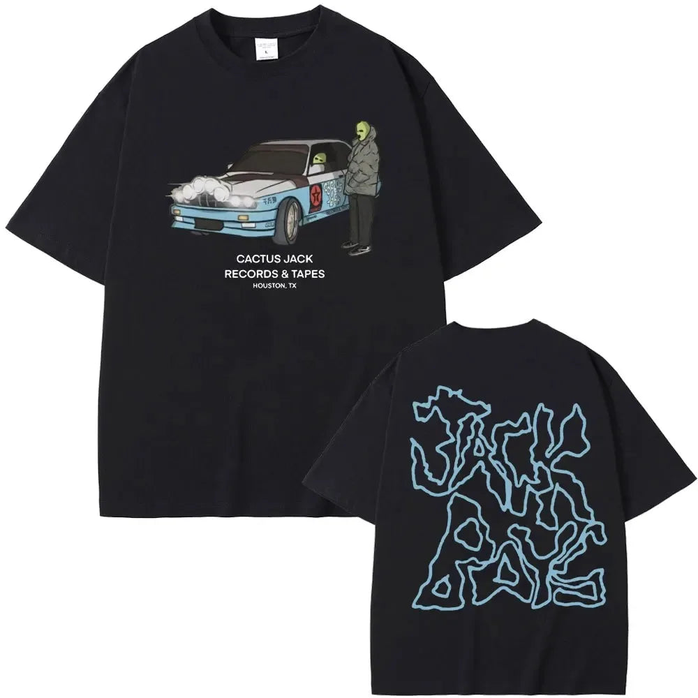 Camisa CJ Records & Tapes