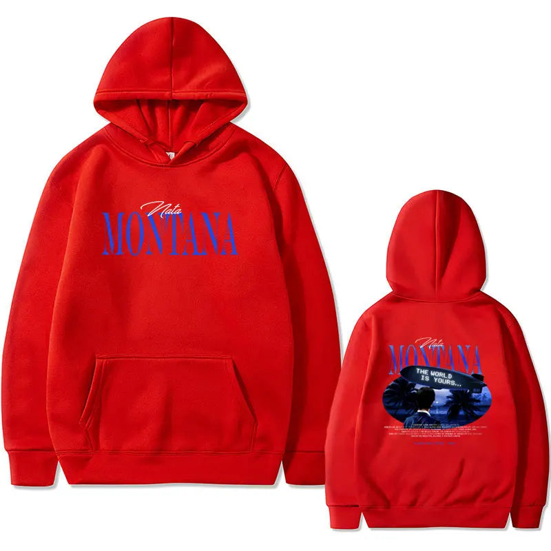 Hoodie Nata Montana The World Is Yours