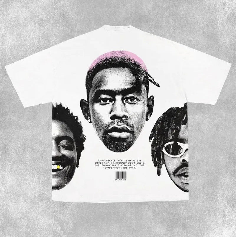Camisa Kodak x Frank x Tyler x Uzi Odd Future