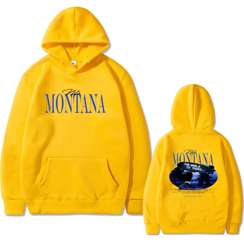 Hoodie Nata Montana The World Is Yours