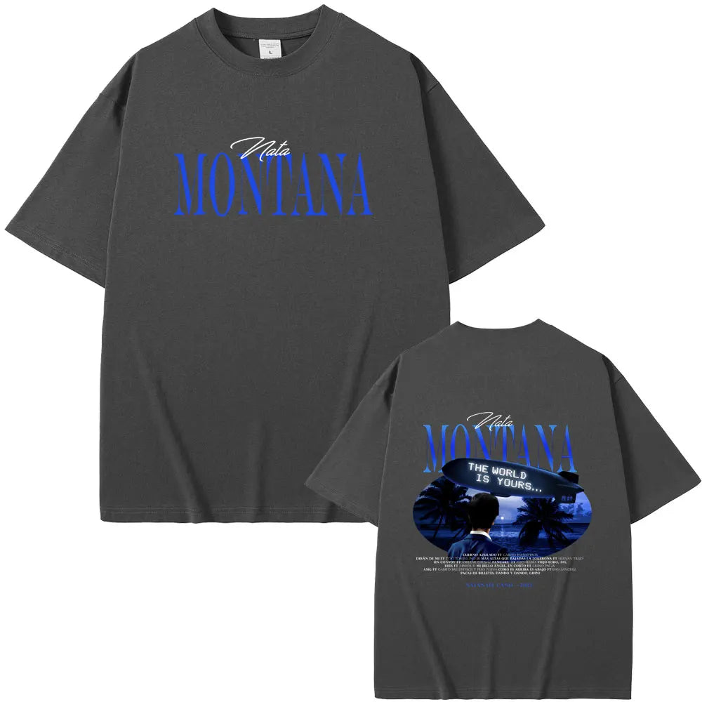 Camisa Nata Montana The World Is Yours