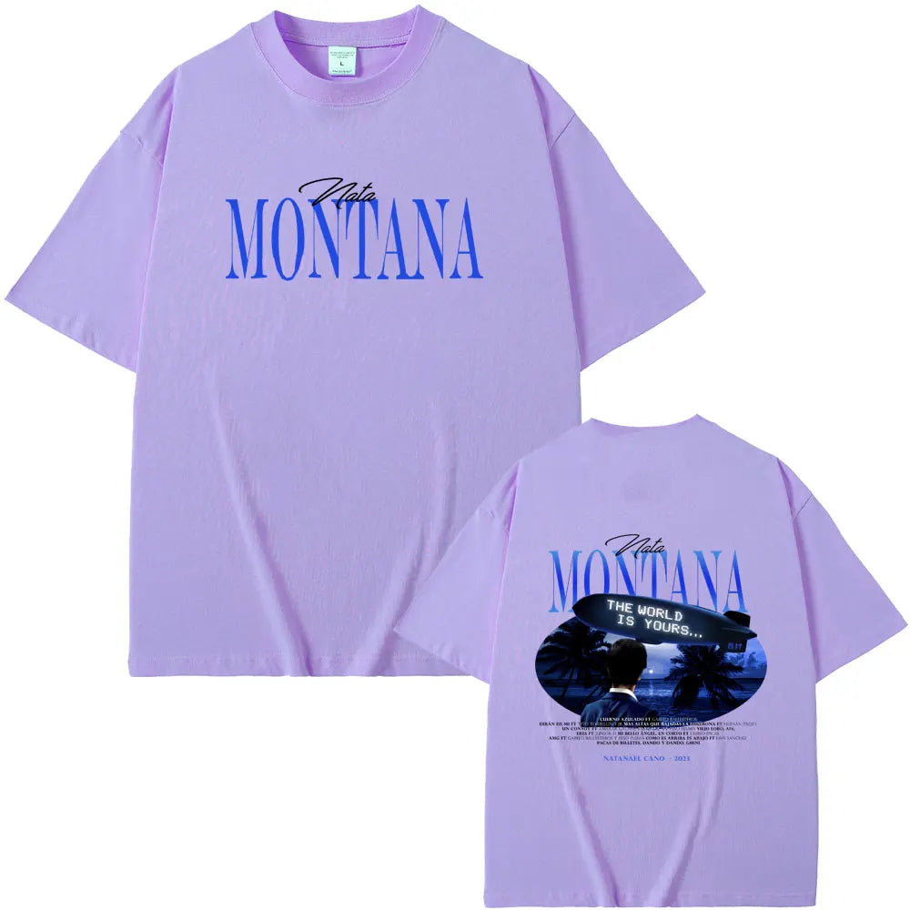Camisa Nata Montana The World Is Yours