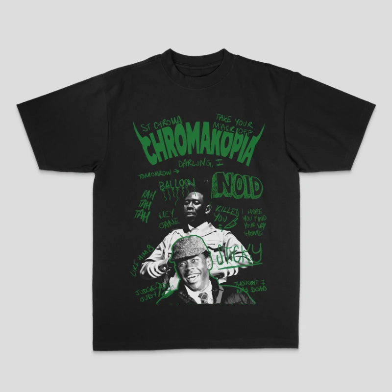 Camisa Tyler The Creator Chromakopia Tracklist