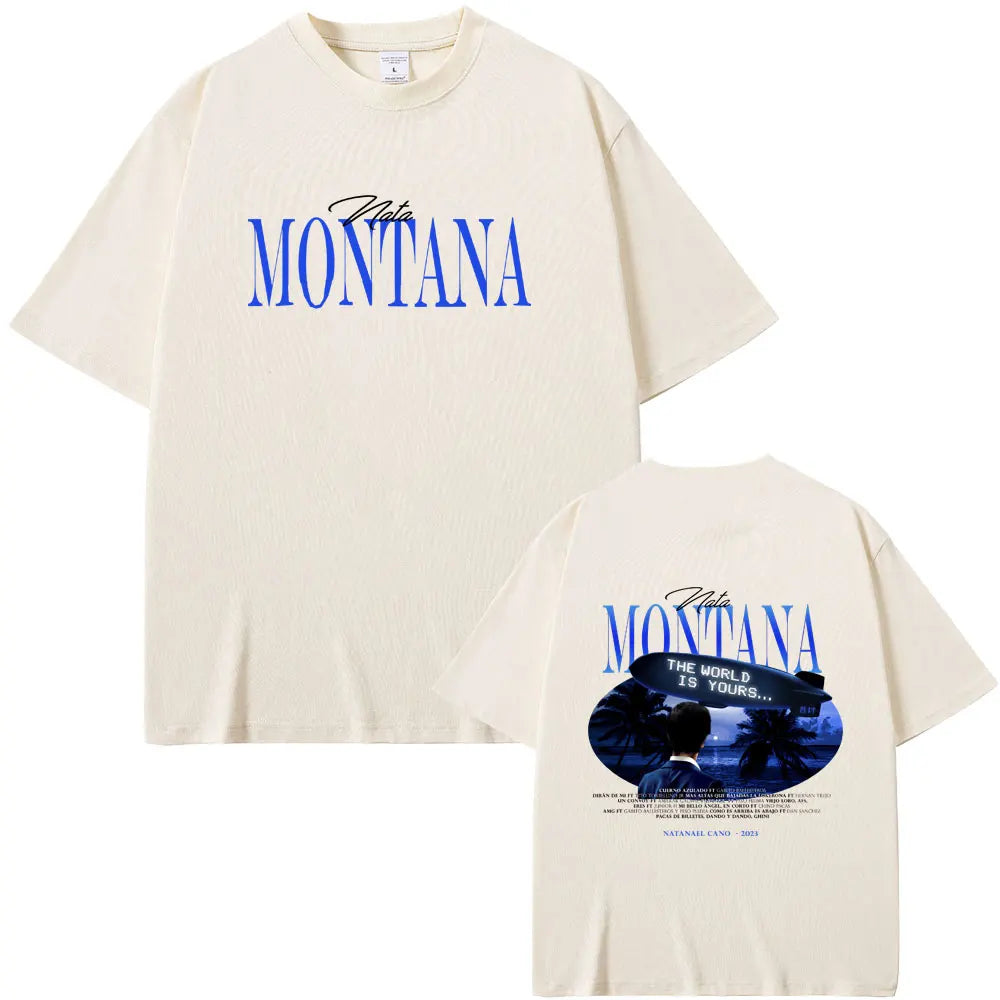 Camisa Nata Montana The World Is Yours