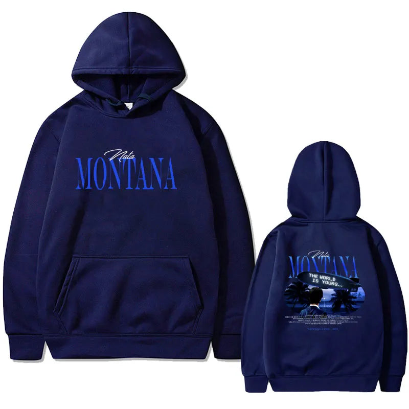 Hoodie Nata Montana The World Is Yours