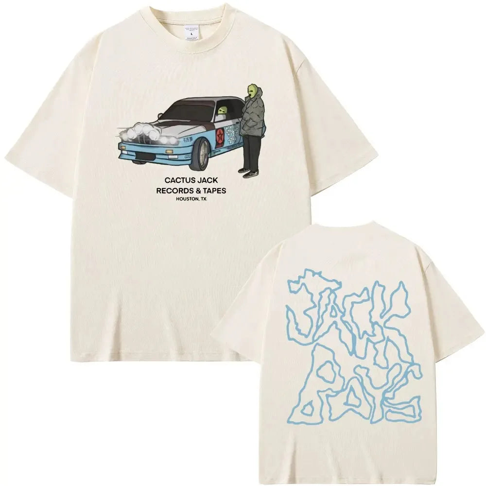 Camisa CJ Records & Tapes