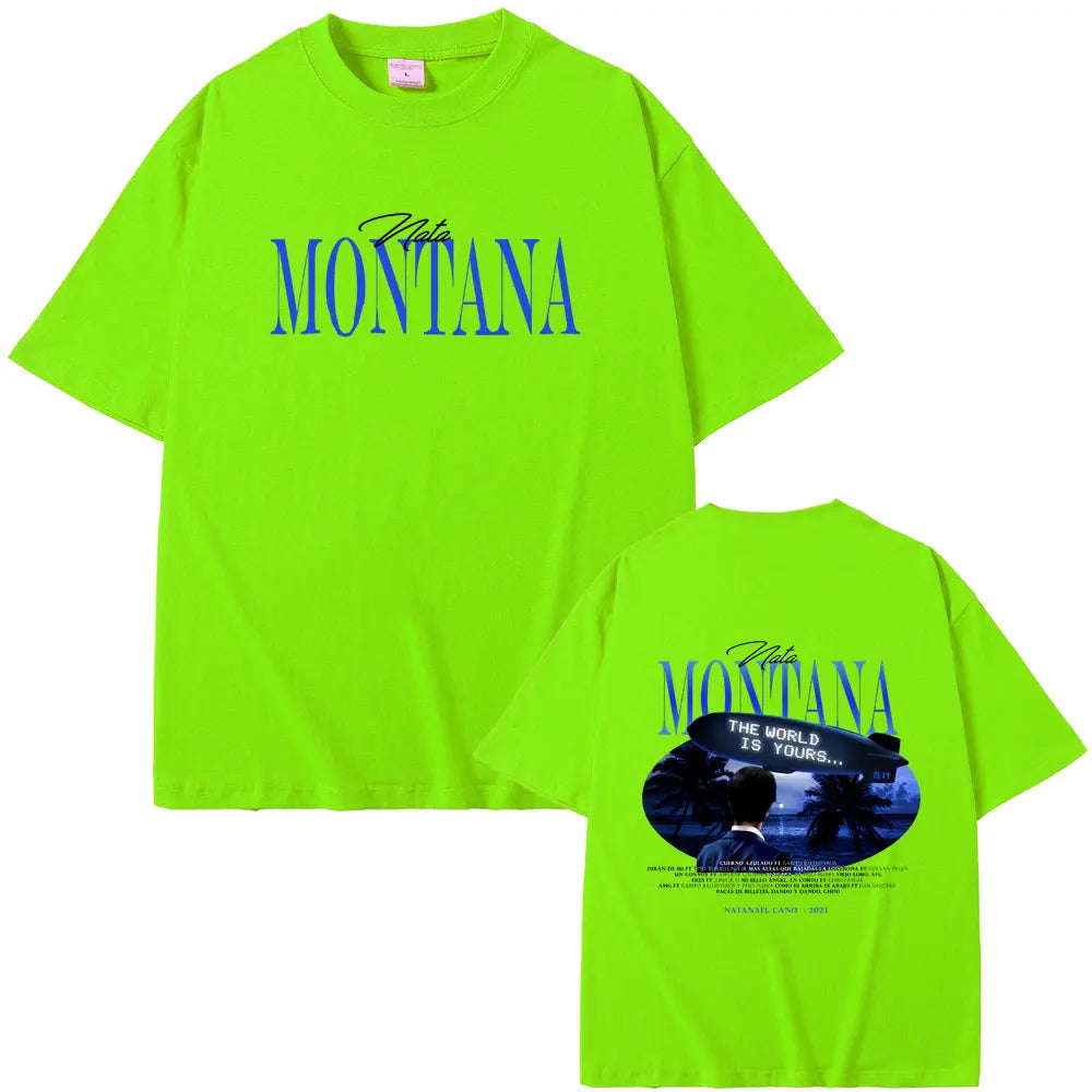 Camisa Nata Montana The World Is Yours