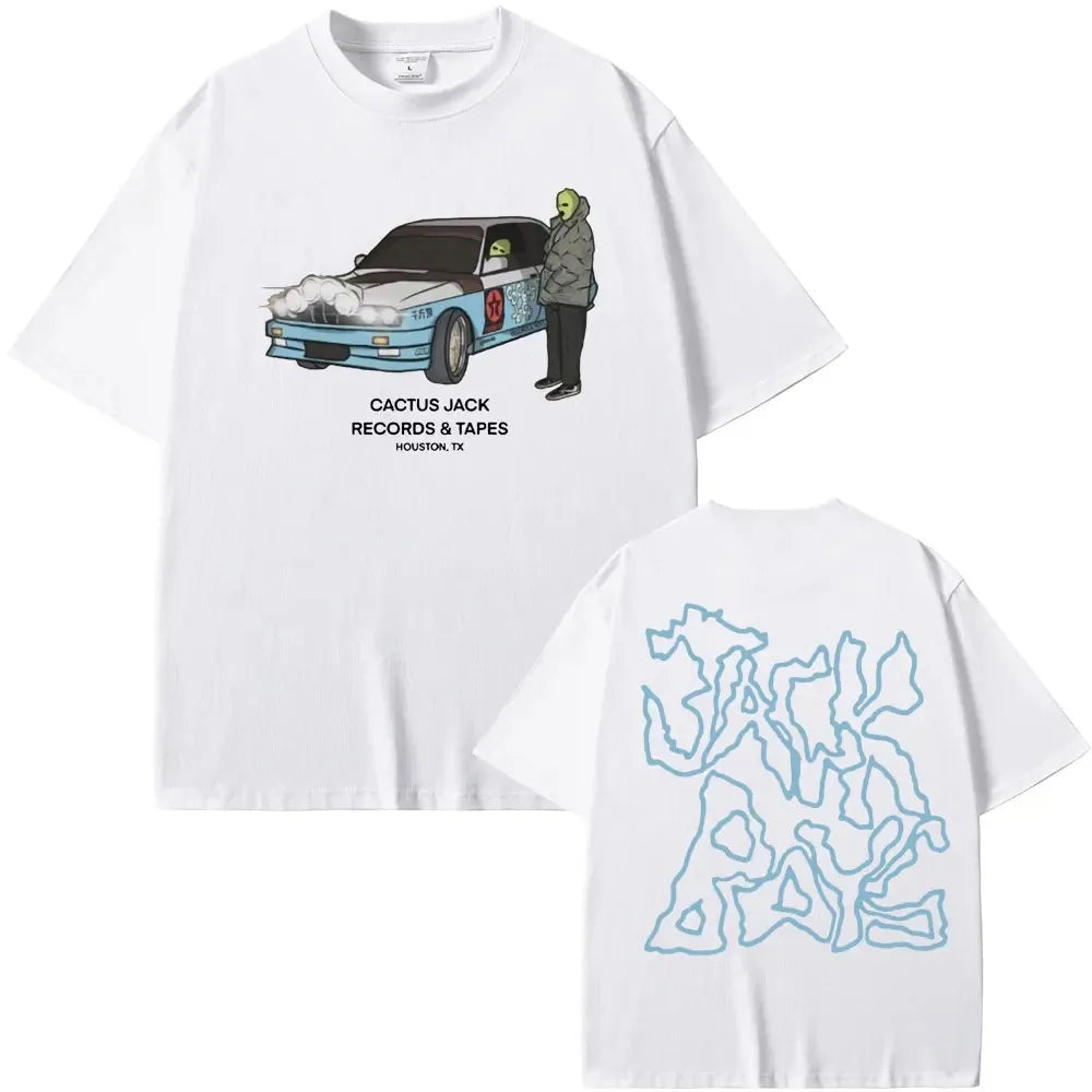 Camisa CJ Records & Tapes