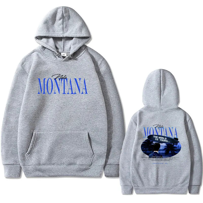 Hoodie Nata Montana The World Is Yours
