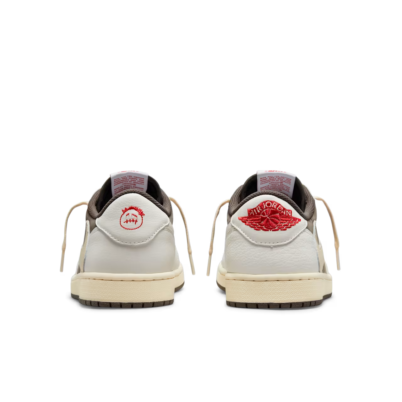Air Jordan 1 Low X Travis Scott Sail and Ridgerock