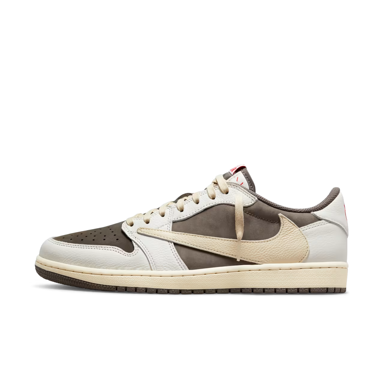Air Jordan 1 Low X Travis Scott Sail and Ridgerock