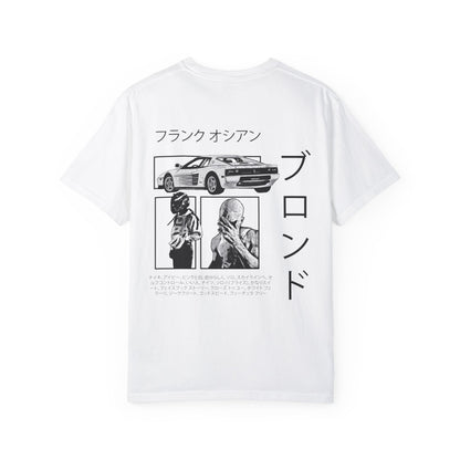 Camisa Frank Ocean Blond Black And White