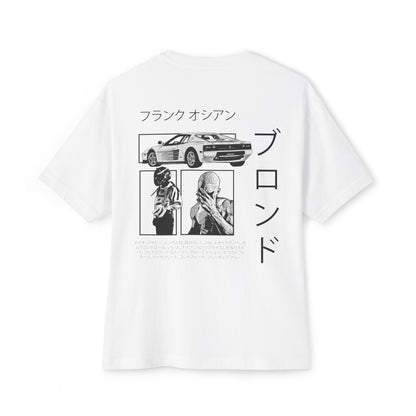 Frank Ocean Blond Oversize Shirt Black and White