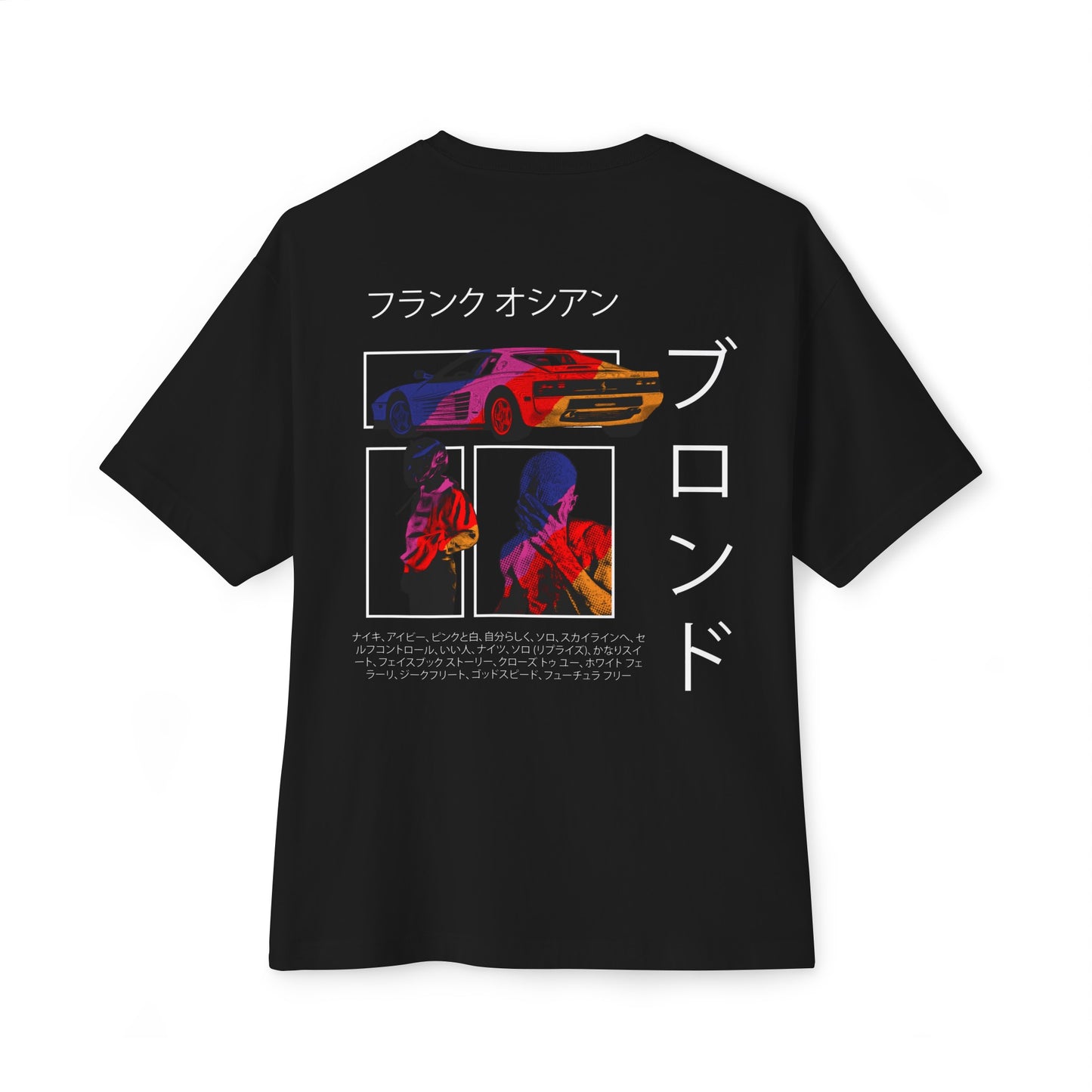 Frank Ocean Blond Camisa Oversize a Color