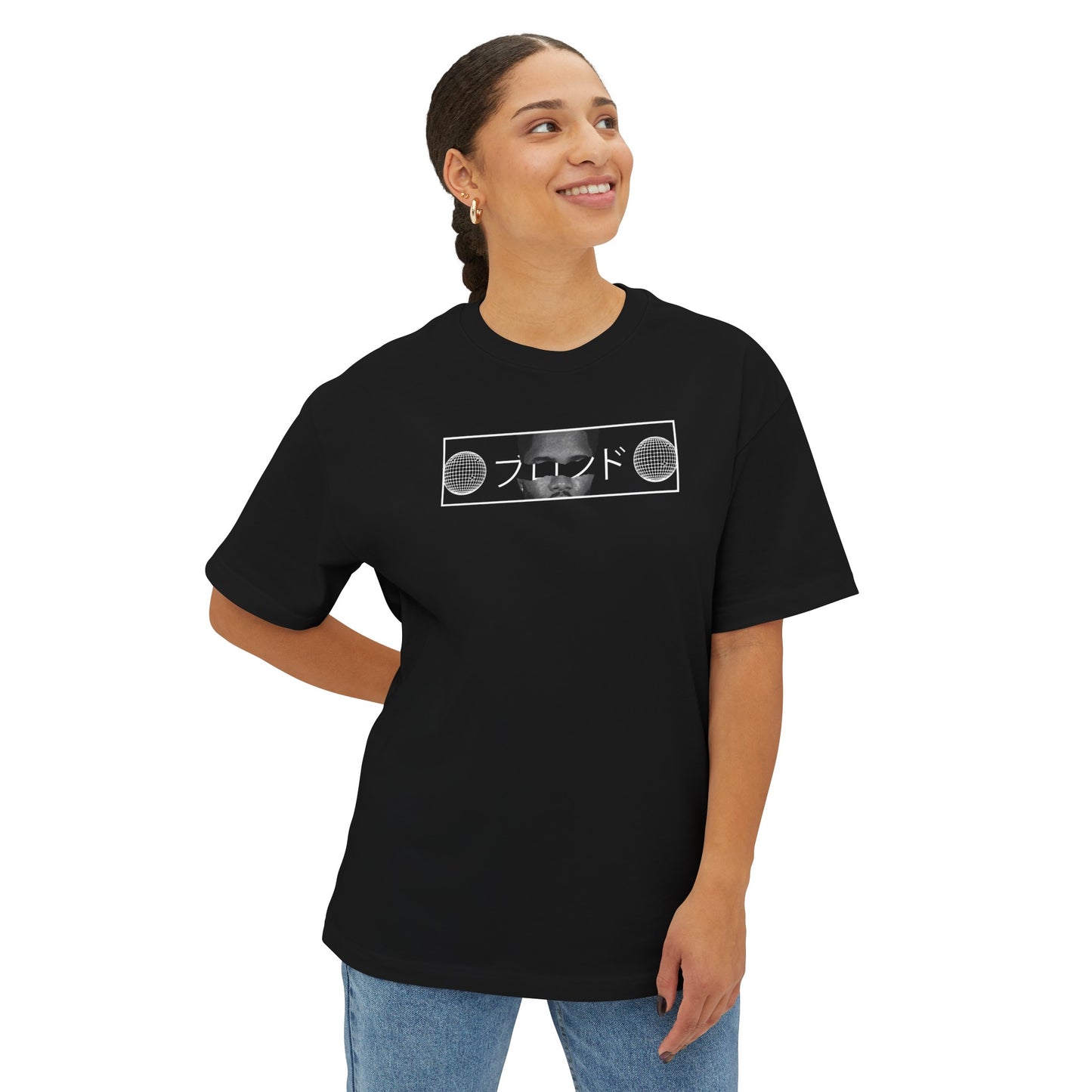 Frank Ocean Blond Oversize Shirt Black and White