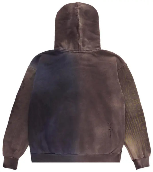 Travis X Barcelona Split-Dye Hoodie