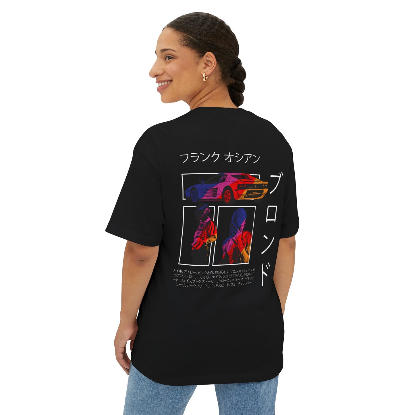 Frank Ocean Blond Camisa Oversize a Color