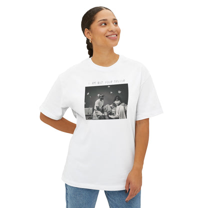 I am not your savior Oversize Shirt