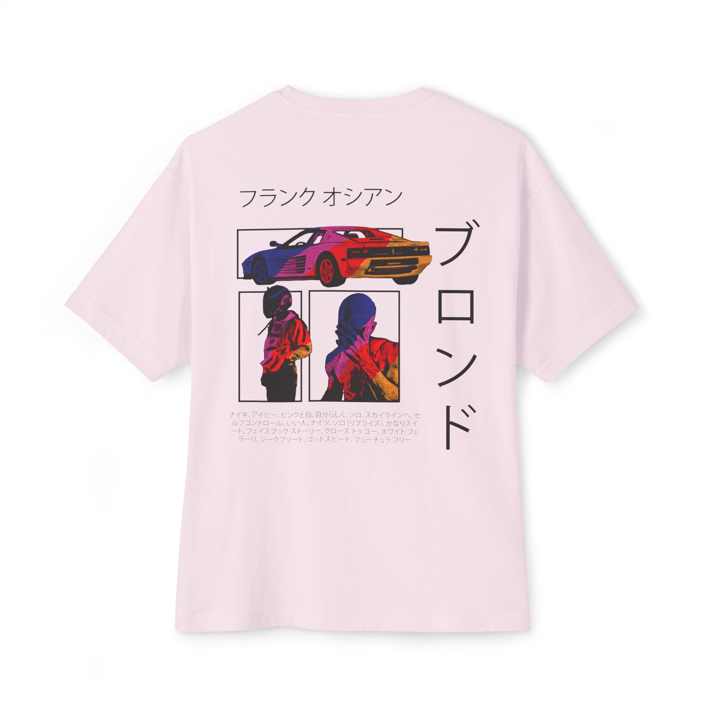 Frank Ocean Blond Camisa Oversize a Color