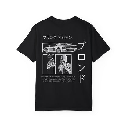 Camisa Frank Ocean Blond Black And White