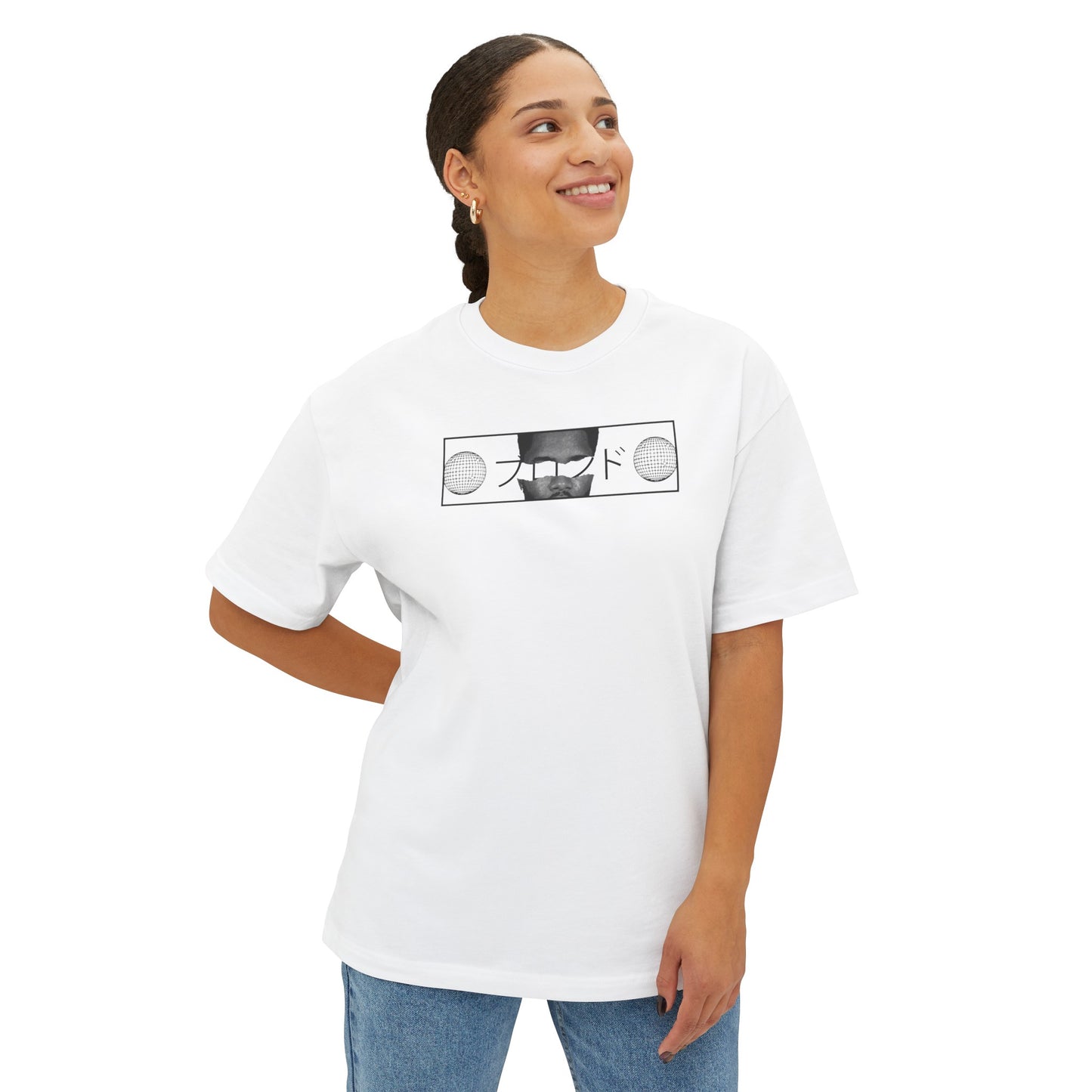 Frank Ocean Blond Oversize Shirt Black and White