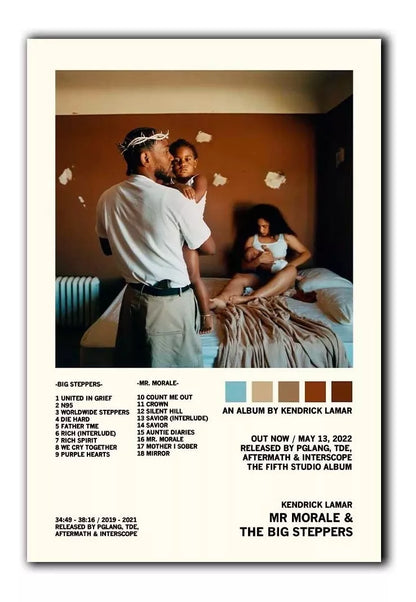 Kendrick Lamar frames 47x32 cm