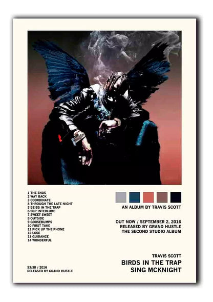 Travis Scott Frames 47x32 cm