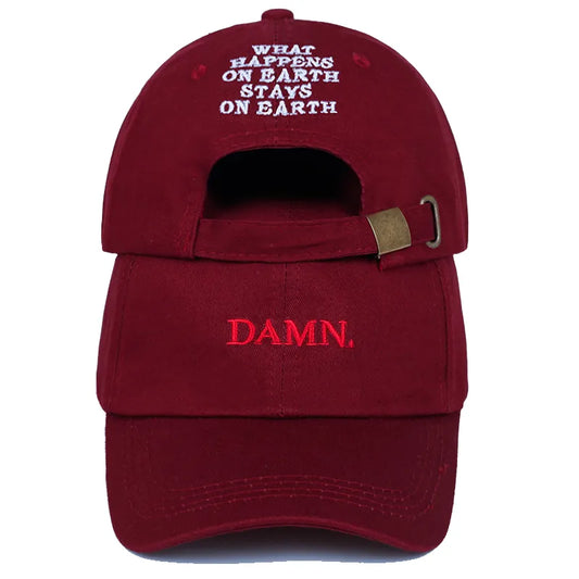 Gorra DAMN. Kendrick Lamar