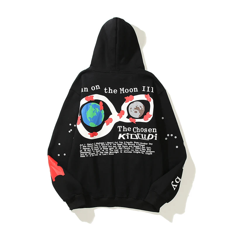 Kid cudi man on the moon sweatshirt hotsell