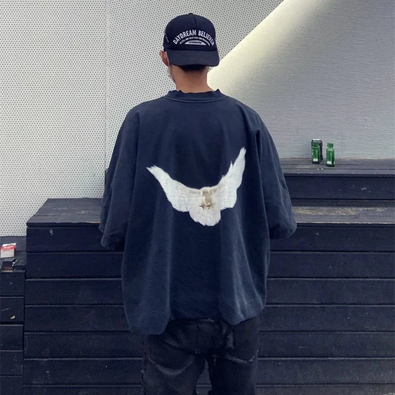 Camisa Oversize Kanye West Yeezy Gap Dove