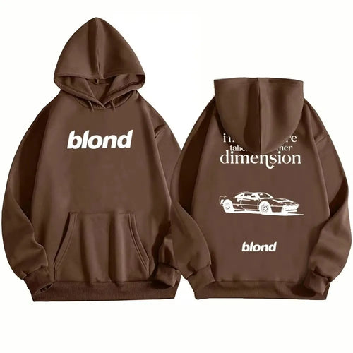 Hoodie Frank Blond