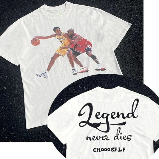 Camisa Kobe vs Jordan