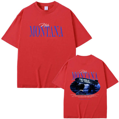 Camisa Nata Montana The World Is Yours