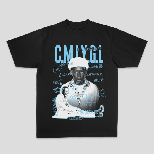 Camisa Tyler The Creator CMIYGL Tracklist