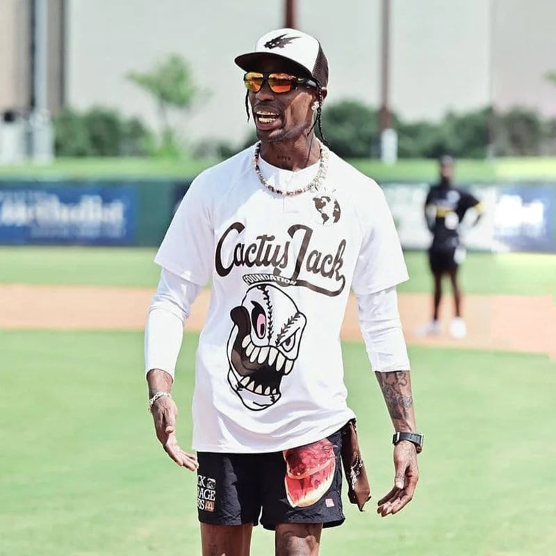 Camisa Cactus Jack Beisbol Travis Scott