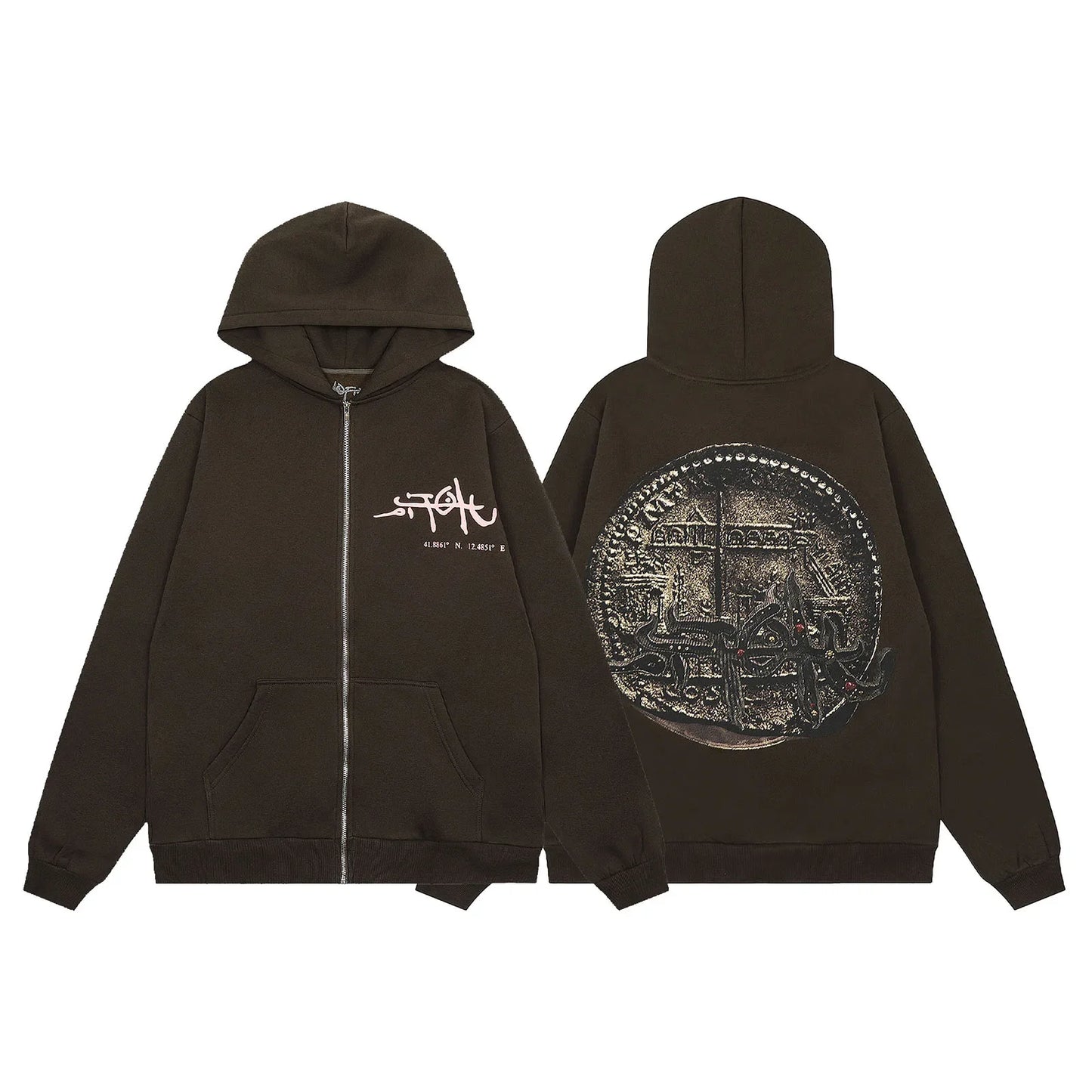 Cactus Jack Hoodie Utopia Coin