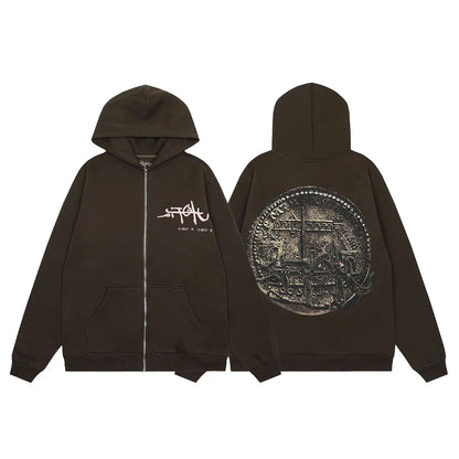 Cactus Jack Hoodie Utopia Coin