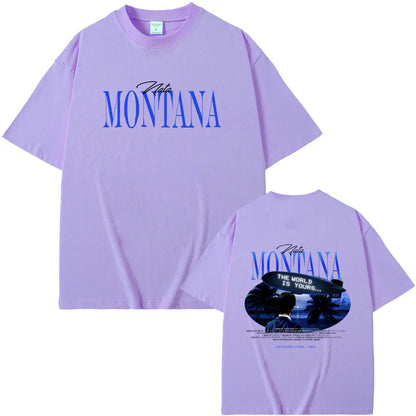 Camisa Nata Montana The World Is Yours